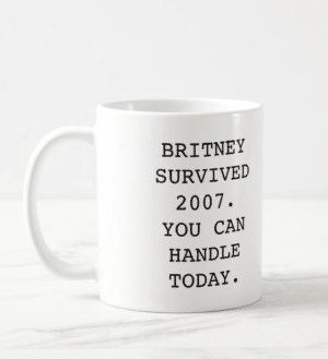 Britney coffee mug