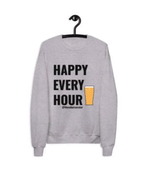 Happy Every Hour NA Beer Glass Sweatshirt